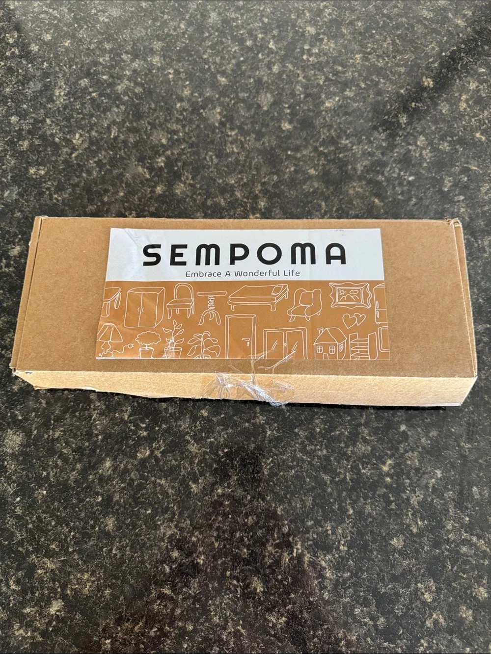 Sempoma 2-Pak Pegboard Shelves In Walnut w/ Mounting Hardware/Instructions